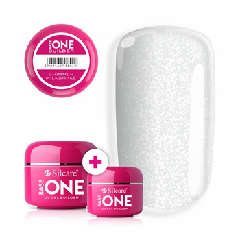 Set Base One Shimmer Milkshake UV Gel 30 g + Base One Pink 5 g