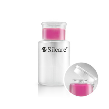 Flasche mit Pumpe Silcare Pink 120 ml