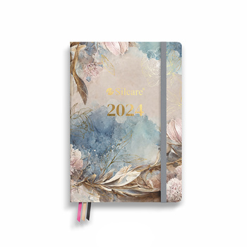 Book Calendar 2024 with band (22,8 cm x 17 cm)
