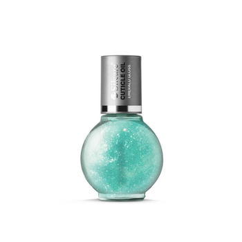 Nail and cuticle oil with particles Emerald Gloss 11,5 ml