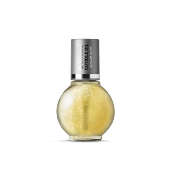 Nail and cuticle oil with particles Golden Glam 11,5 ml
