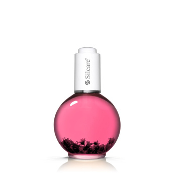 Nail & Cuticle Oil with flowers Raspberry Light Pink 75 ml