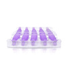 Plastikowe klipsy do usuwania hybryd z paznokci - Purple